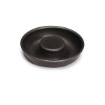 Moule  savarin individuel - gobel - 8cm - acier anti - adhrent - hauteur 2cm - marron