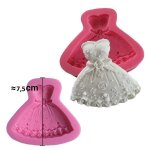 Moule silicone robe pâtisserie gateau anniversaire pate a sucre chocolat savon neuf envoi rapide de france ... Moule silicone robe pâtisserie gateau anniversaire pate a sucre chocolat savon neuf envoi rapide de france ...