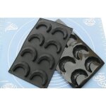 Moule en silicone - non spcifi - lune - 8 petits tcharek - rsistant de - 40c  210c - anti - adhrent ...
