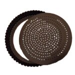 Moule  tarte - gobel - 26 cm - anti - adhrent - fond amovible - perfor