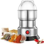 Moulin  caf alimentaire lectrique crales grain grinder moulin  pices smash machine 250w multifonction ...