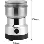 Moulin à café Électrique - gris - broyeur café épices 220v - hm - 8300 Moulin à café Électrique - gris - broyeur café épices 220v - hm - 8300