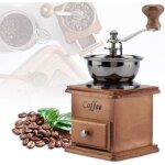 Moulin � caf� manuel moulin � caf� en bois vintage retro hand grinder - yea