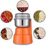 Moulin � caf� mlbq - moulin � grains avec prise britannique orange - 150w