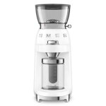 Moulin � caf� - smeg - cgf03wheu - 240 g - 150 w - broyeur conique 15 niveaux