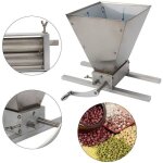 Malt moulin  acier inoxydable moulin rglable crusher brewers 8lbs livraison / min en allemagne