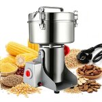 Moulin � c�r�ales �lectrique 4200w moulin � �pices en acier inox capacit� de 2500g broyeur ultrafin 32000rpm ...