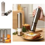 Moulin  poivre moulin  sel moulin lectrique en acier inoxydable