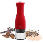 Moulin poivre / sel �lectrique - ade - kitchen gadgets - acier inoxydable / plastique - h 225 cm - inclus ...