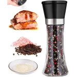 Moulin � poivre et selgrinder manuelbroyeur � �pices r�glablesalieres et poivrieres en verremoulin � ...