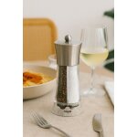 Moulin sel - poivre 2 - en - 1 - bisetti - dual big acryl - inox