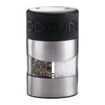 Moulin sel et poivre combin� - bodum - twin - manuel - inox / noir