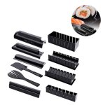 Sushi maker kit c 10 pices sr et durable machine  rouler les sushis diy prparation de sushi set ...