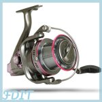 Moulinet � lancer long 12 + 1 roulements � billes bobine en alliage moul� � distance pour la p�che