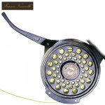 Moulinet de pche  la mouche - vivarelli - semi automatique - lger 103g - bobine extractible - couleur ...