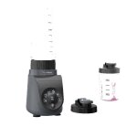 Moulinex blend up essential mini blender 800�w 6�programmes automatiques gris fonc� lm1ehbf0