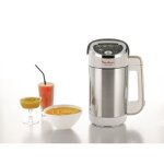 Moulinex blender chauffant, 1. 2 l, 5 programmes, double paroi, maintien au chaud, soupe, compote, smoothies, ... Moulinex blender chauffant, 1. 2 l, 5 programmes, double paroi, maintien au chaud, soupe, compote, smoothies, ...