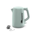 Moulinex morning bouilloire lectrique 1. 7 l, indicateur 1 tasse, filtre anticalcaire, arrt auto, boule ...