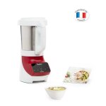 Moulinex soup&plus blender chauffant, capacité utile 2 l, 5 vitesses, ecran tactile, livre recettes, ... Moulinex soup&plus blender chauffant, capacité utile 2 l, 5 vitesses, ecran tactile, livre recettes, ...