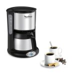 Moulinex subito cafetire filtre isotherme, 0, 9 l, jusqu' 12 tasses, programmable 24 h, arrt automatique, ...