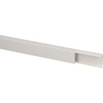 Moulure électrique pvc autocollante 32 x 15 mm longueur 1m20 Moulure électrique pvc autocollante 32 x 15 mm longueur 1m20