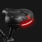 Selle de v�lo - mountain - vtt gel - confort extra - noir - mixte