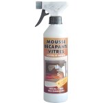 Mousse decapante pour vitre insert cheminee foyer poele ou four tres encrasse