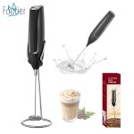 Mousseur � lait �lectrique mini fouet en acier inoxydable moteur extra fort et aliment� pour caf� / caf� ...