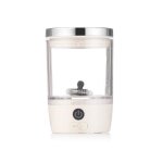 Mousseur � lait �lectrique portable automatique mini fouet caf� cappuccino appareil � mousse chaud / ...