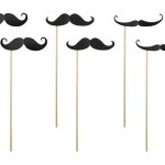 Moustaches photobooth mariage lot de 6 moustaches photobooth