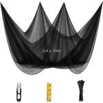 Moustiquaire 24m x 10m filet anti - insectes fin pour jardin l�gumes diy avec attaches m�tre et ciseaux ...