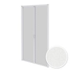 Avosdim store moustiquaire porte alu luxe - h230 x l240cm recoupable - blanc 9010 textur� - protection ...
