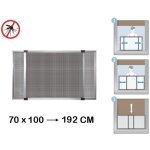 Moustiquaire extensible / cadre moustiquaire aluminium extensible pour portes / fenêtres à volet roulant ... Moustiquaire extensible / cadre moustiquaire aluminium extensible pour portes / fenêtres à volet roulant ...
