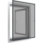 Moustiquaire pour fentre avec ressorts daccrochage 120 x 140 cm