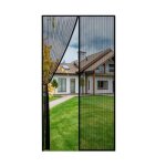 Moustiquaire porte fenetre aimantée - magnetique - 70x200cm - fixation auto agrippante - pvc - blanc Moustiquaire porte fenetre aimantée - magnetique - 70x200cm - fixation auto agrippante - pvc - blanc