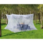 Moustiquaire - infactory - 300 x 300 x 250 cm - mailles fines 220 - blanc - synthtique