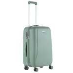 Moyenne valise 68cm tsa - carryon skyhopper vert - valise expandeur rigide 65l