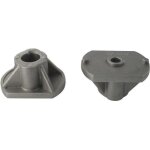 Moyeu de lame adaptable pour castelgarden - alsage 20mm - h 36mm - profondeur du puit 27mm