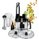 Robot cuisine multifonction - mpm - mrk - 17 - 800w - noir - hachoir ptrin mlangeur