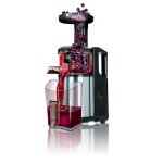 Extracteur de jus de fruits et lgumes presss  froid basse vitesse 60rpm mpm mso - 12m 150w argent ...