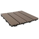 Mquwenhu revetement exterieur en planche - dalles terrasse bois composite clipsable - pour patio balconlot ... Mquwenhu revetement exterieur en planche - dalles terrasse bois composite clipsable - pour patio balconlot ...