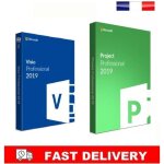 Ms project pro 2019 et ms visio 2019 pro livraison express