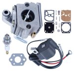 Ms180 carburateur bobine dallumage kit pour stihl ms170 017018 trononneuse pour zama c1q - s57 11301200603 ...