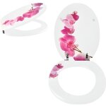 Abattant wc en mdf lanyu - msv - blanc - universel