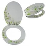 Abattant wc - msv - sofaïa - mdf - universel - blanc Abattant wc - msv - sofaïa - mdf - universel - blanc