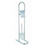 Msv distributeur papier wc avec brosse