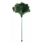 Msv plumeau en plumes dautruche manche inox -