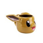 Mug - pokmon - evoli 3d - 443 ml - porcelaine / cramique / grs - non compatible lave - vaisselle