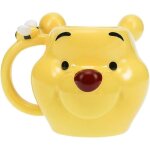 Mug 3d - disney - winnie lourson - c�ramique - 330ml - jaune