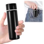 Mug isotherme mini - 1 150ml acier inoxydable noir voyage travail sport caf� aucuneary